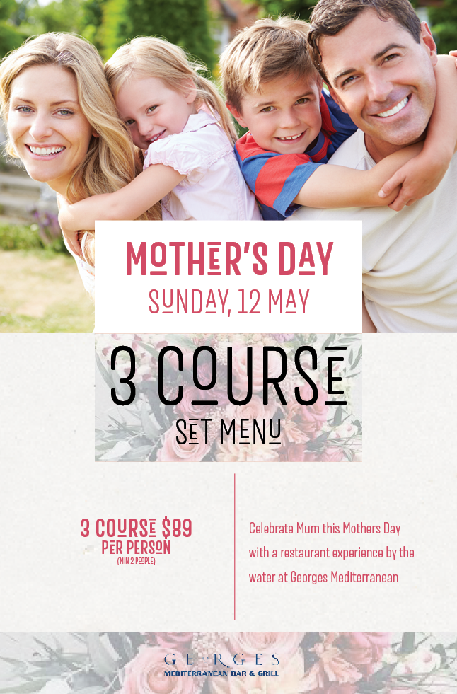 Mothers Day Lunch 2024 - Greek Restaurant in Sydney - Georges ...