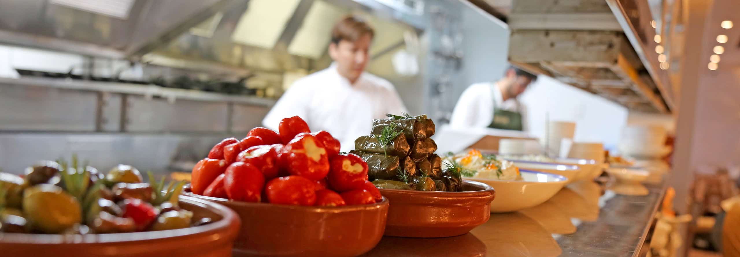 Functions @ Georges: Chef preparing food