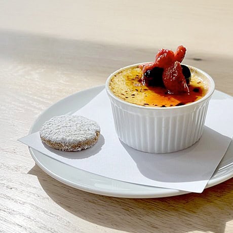 Dessert menu
